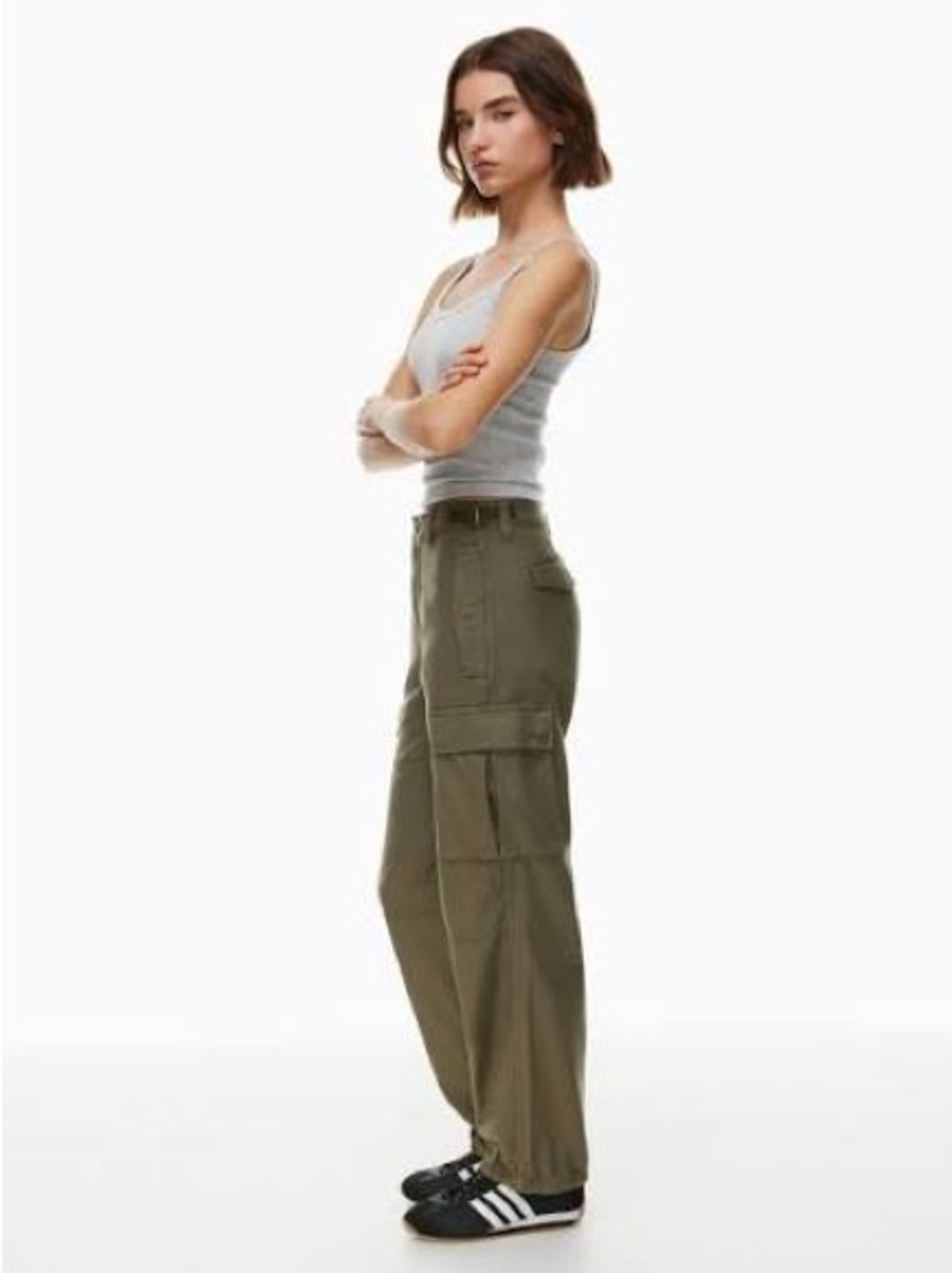 TNA supply cargo pants green size 2 - EUC💚 - Picture 2 of 7